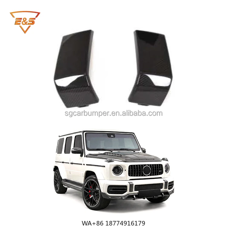 

Carbon Fiber Front Bumper Decorative Cover Plate for G-class W464 Car Parts Accessories