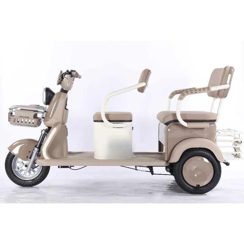 

Three-wheeled electric elderly leisure tricycle