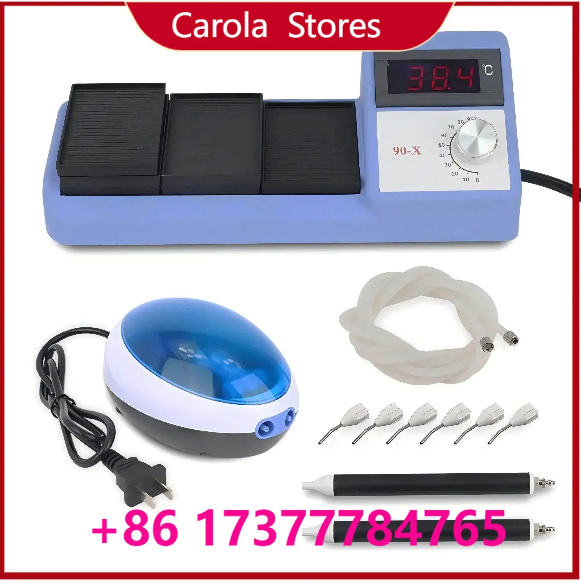 Thermal Wax Setting Machine, Vacuum Gemstone Inlay Tool, Temperature Regulating Spot Drill