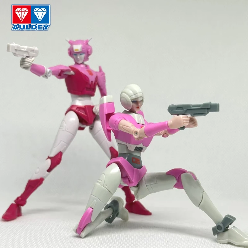 Figura di sorella d'azione Arcee&Elita-1 articolata, bambola Transformers per ragazze, esercito Autobot posizionabile, regalo di Natale ideale per bambini