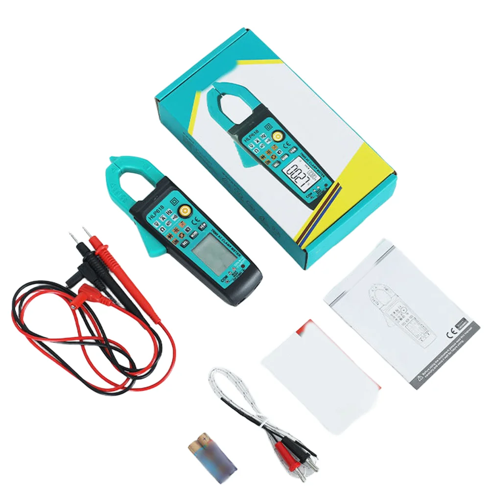 

1Set HLP618 Non-contact Digital Clamp Meter Voltage Current Tester With NCV Function Clamp Meter With Dual Displays