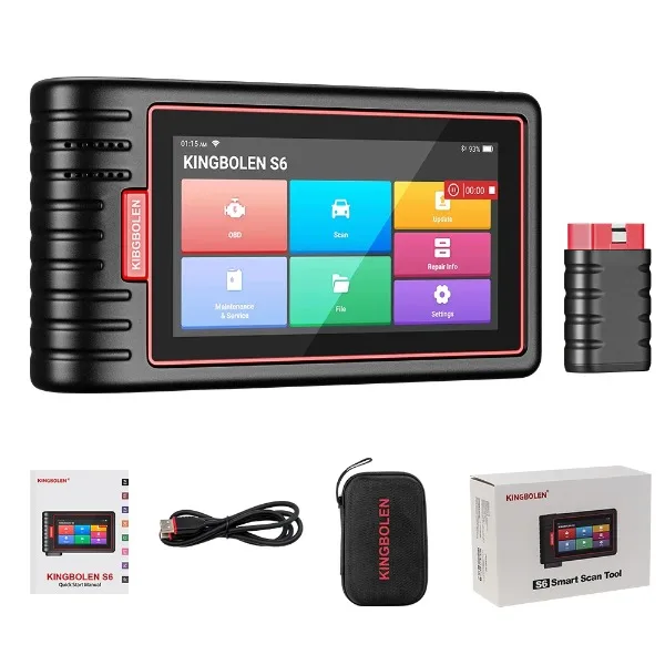 PK Thinkscan Max2 KINGBOLEN S6 Full System OBD2 Scanner Professional Diagnostic Tool with 28 Reset Functions EOBD Scan Tool