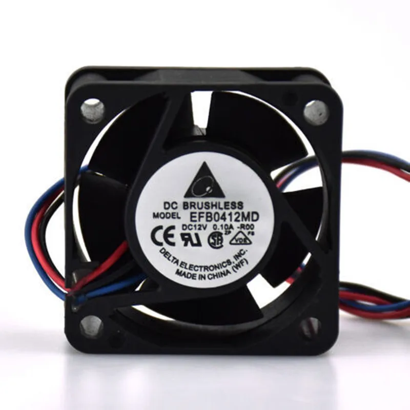 

Cooling fan for EFB0412MD 3Pin CPU Fan 40*40*20mm 12V 0.1A