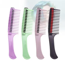 Wide Tooth Hair Comb Hair Brush Anti Static Professional Salon Coloring Tool Barber Detangling Comb DIY Hair Styling Accessories