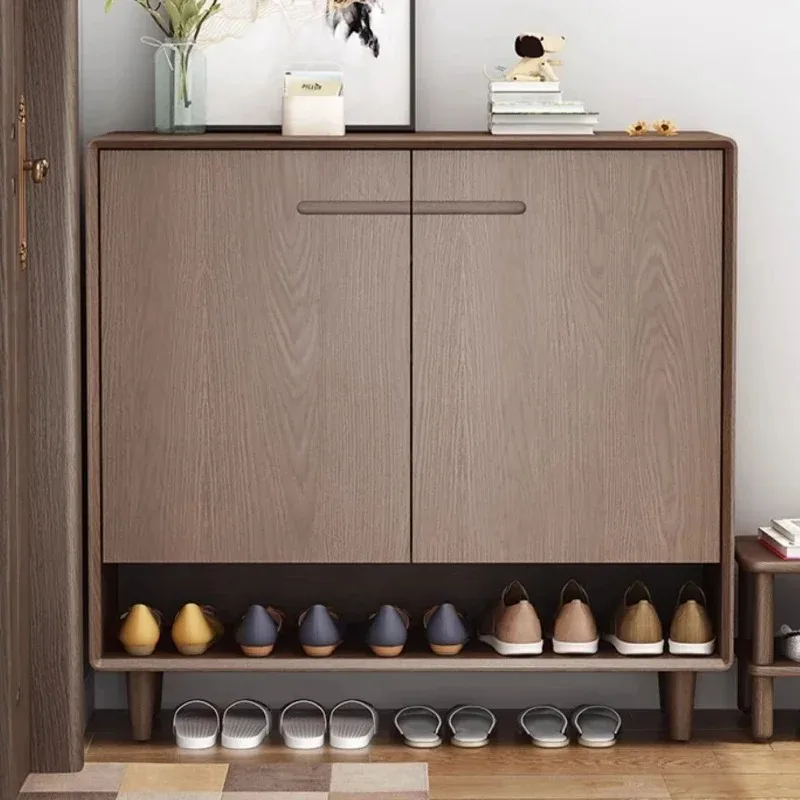 

Creative Unique Shoe Rack Nordic Hallway Multifunction Ultralight Shoe Cabinets Vintage Aesthetic Sapateira Ornaments Home Decor