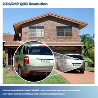 ALEVIO 2.5K Solar Security Camera WiFi Wireless Surveillance Camera Long Standby Time 24/7 Recording Color Vision Battery Cam 4