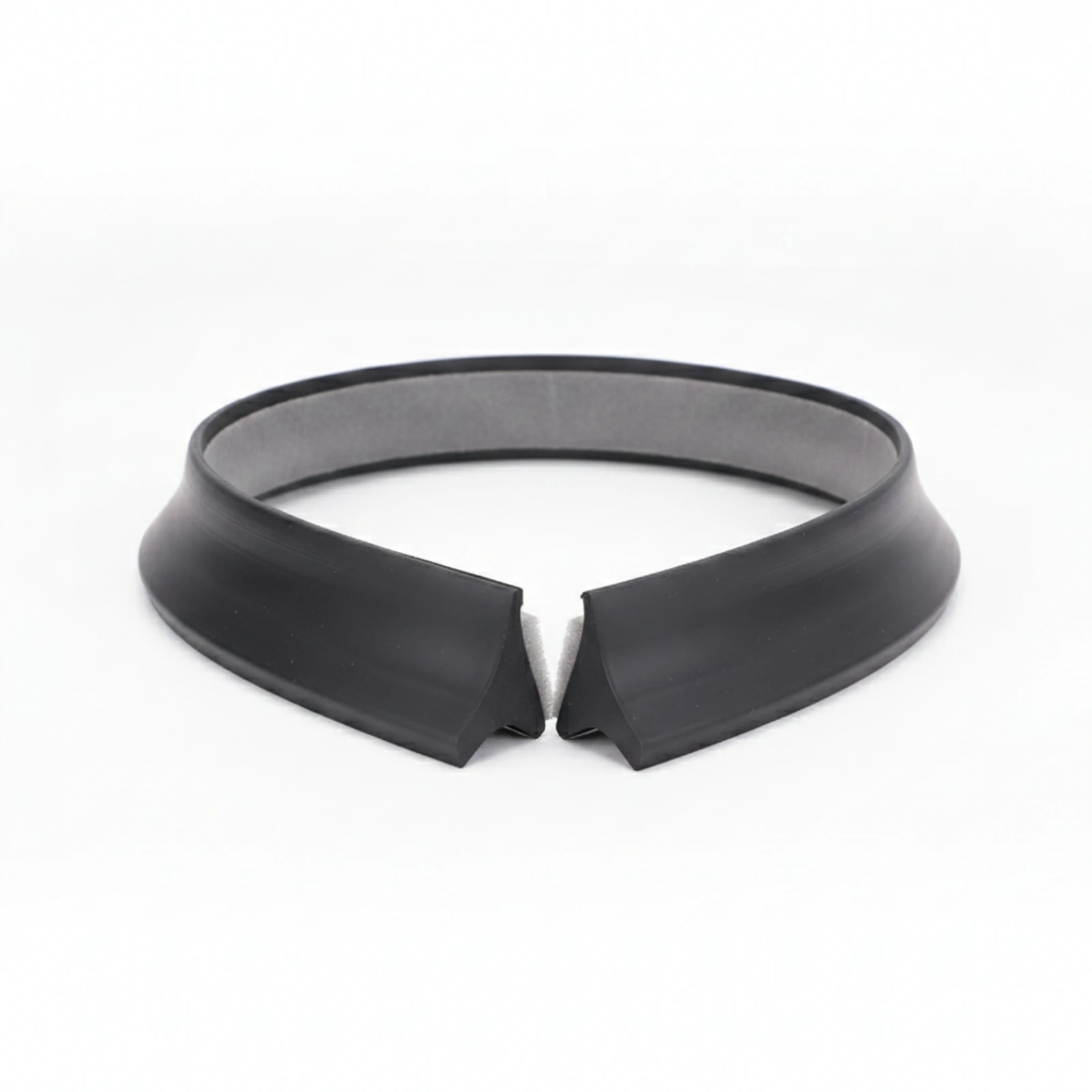 V-Shaped Automotive Rubber Sealing Strip Easy to Install Hood Seal with Adhesive Backing Engine Compartment Rubber Seal Flexible