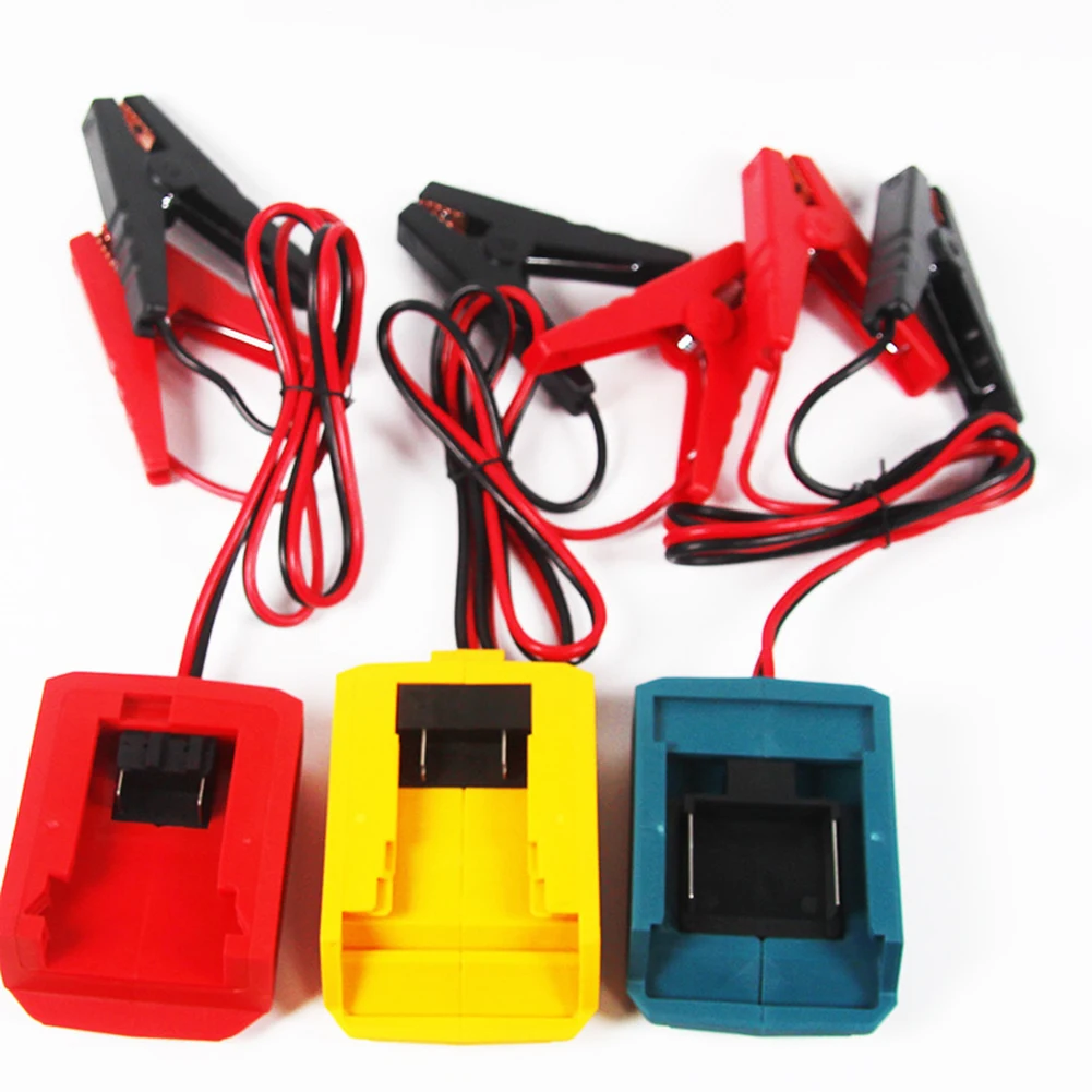 

Portable Car Jump Start Cable Compatible With Lithium-ion Tool Batteries Battery Connector, Charging Head, Housing, Bracket Base