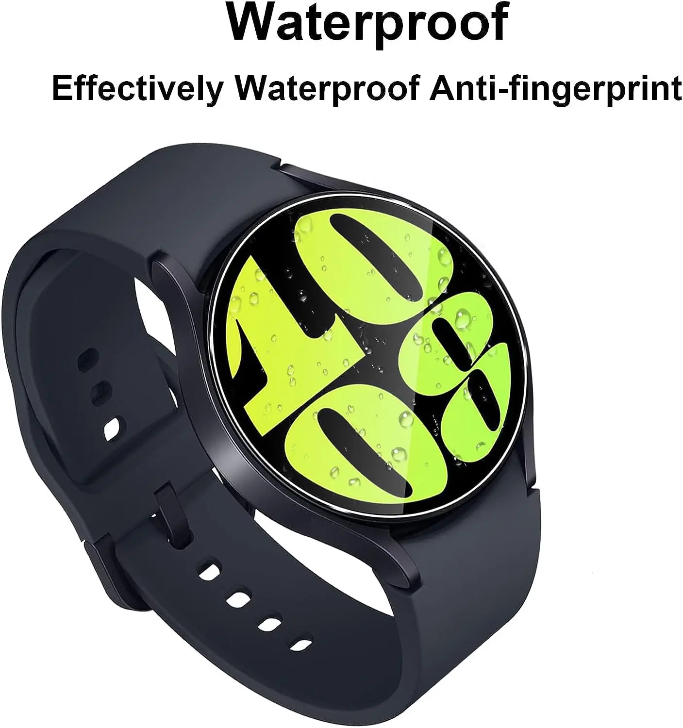 3/6Pcs Watch Protective Film For Samsung Galaxy Watch 6 40mm/44mm Anti-fall Scratch Tempered Film Smart Watch HD Screen Film