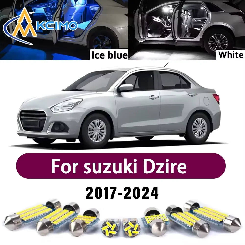 

New Canbus Interior Reading Dome Vanity Light Kit For suzuki Dzire 2017-2024 Premium Mirror Reading Safer Error-Free Lights