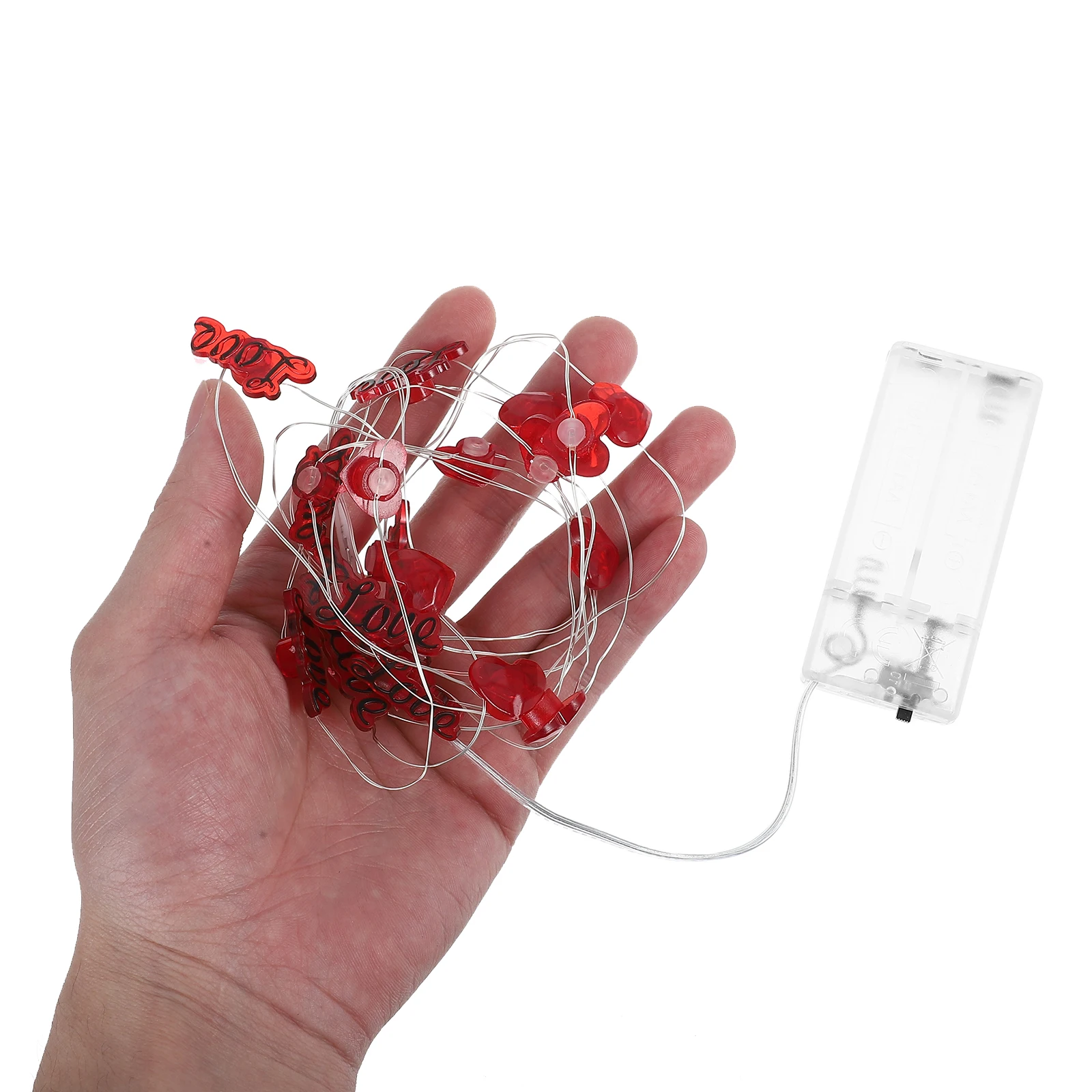 

Valentine Red Heart Shape LED String Lights Romantic Decorative Indoor Outdoor Love Garland Fairy Wedding Party Room Lighting