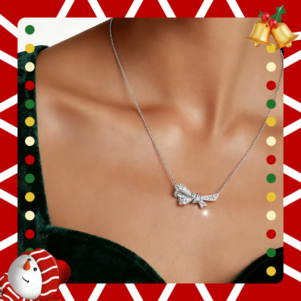 

2025 Новые элегантные аксессуары, ожерелье-подвеска - изысканное и элегантное ожерелье, обязательные украшения для вечеринок - подарок