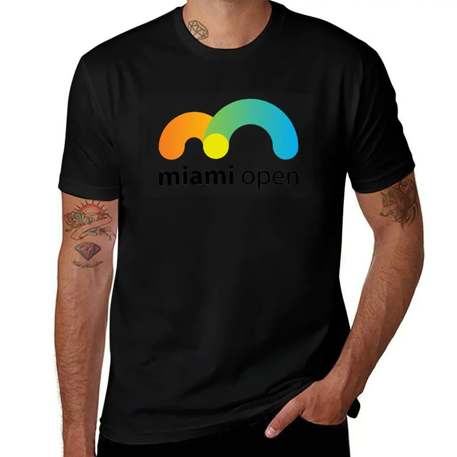 

Miami Open Logo T-Shirt Essential Solid Color T-Shirt
