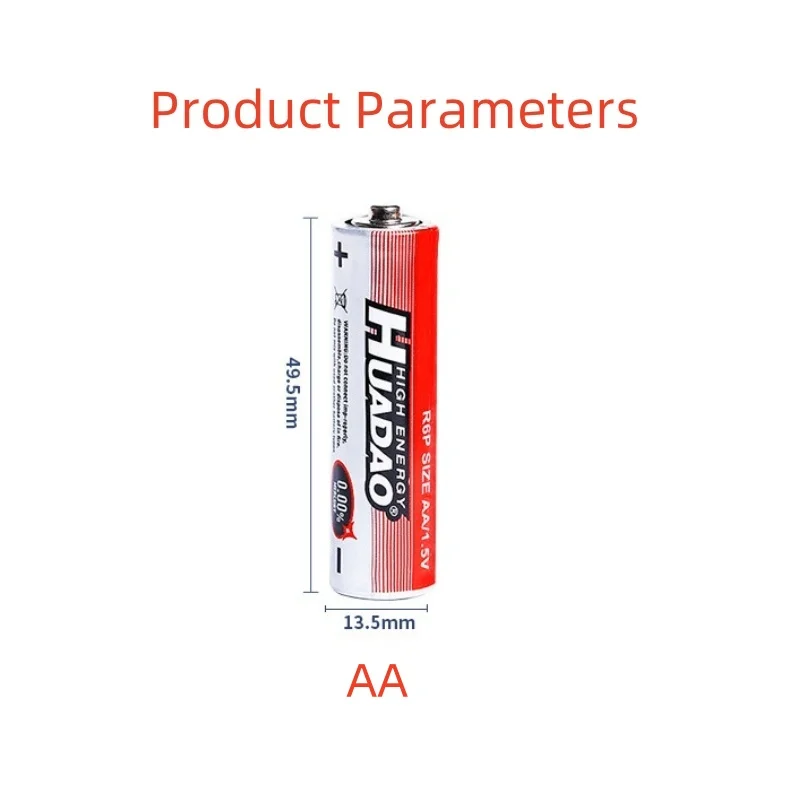 Pilas AA Carbono Zinc 1,5V ideales para pesca deportiva - imagen 2