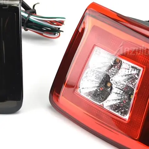 LED Rear Bumper Light Assembly Red Brake Fog Lamp White Reverse Light For Nissan Juke Nismo 2013‑2017 Auto Replacement Parts
