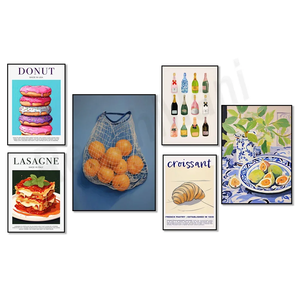 Lasagna, Donut, Cof…