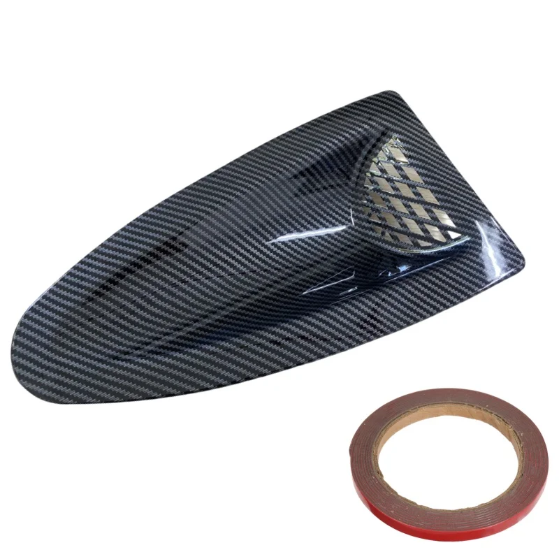 For Vauxhall Opel Astra H J Corsa C D Insignia Meriva Engine Hood Vent Louvers Air Scoop Bonnet Vent Air Intake Cover Carbon