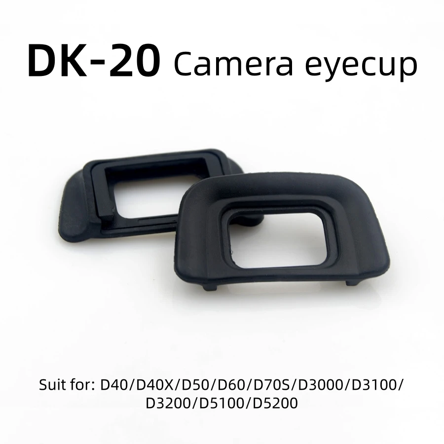 Soft Rubber DK-20 Eyecup Viewfinder DK20 for Nikon D40/D40X/D50/D60/D70S/D3000/D3100/D3200/D5100/D5200 DSLR Camera Accessories