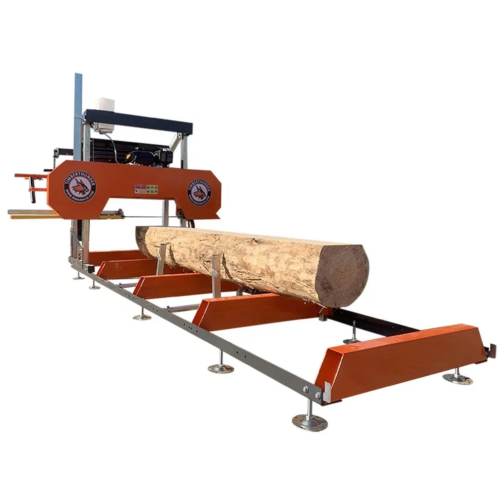 wood saw machines band sawmill portable sawmill with trailer