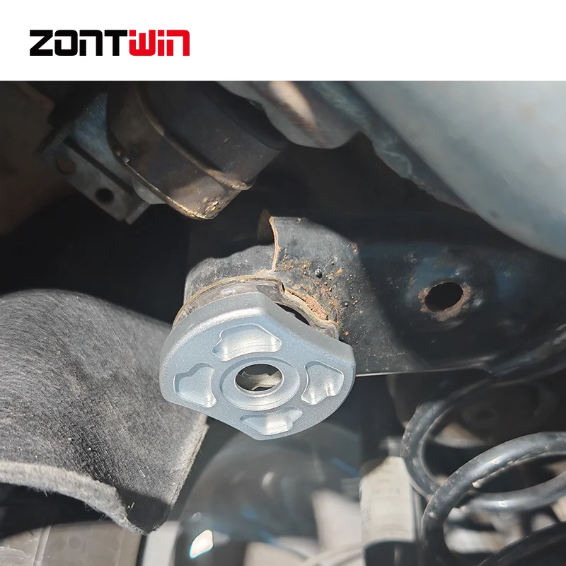 4Pieces/set Subframe Rear Axle Rigid Collar For Upper & Lower Dogbone Mount insert VM MQB/PQ35/PQ46 Forged Aluminum alloy