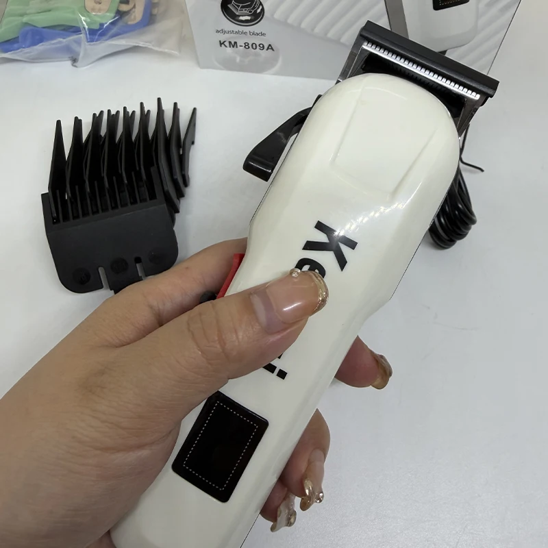 

Kemei Hair Clipper Or Blade Hair Cut Maching Wireless Trimmer Men Professional Clipper Machine Rechargeable Hair Cut Barber