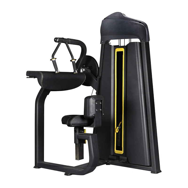 

High Quality Pin Loaded Strength Commercial Fitness Equipment Seated Triceps Flat Machine