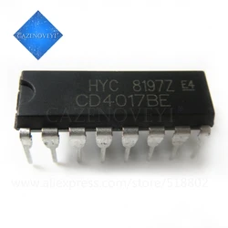 10pcs/lot CD4017BE HEF4017 4017 DIP-14 In Stock