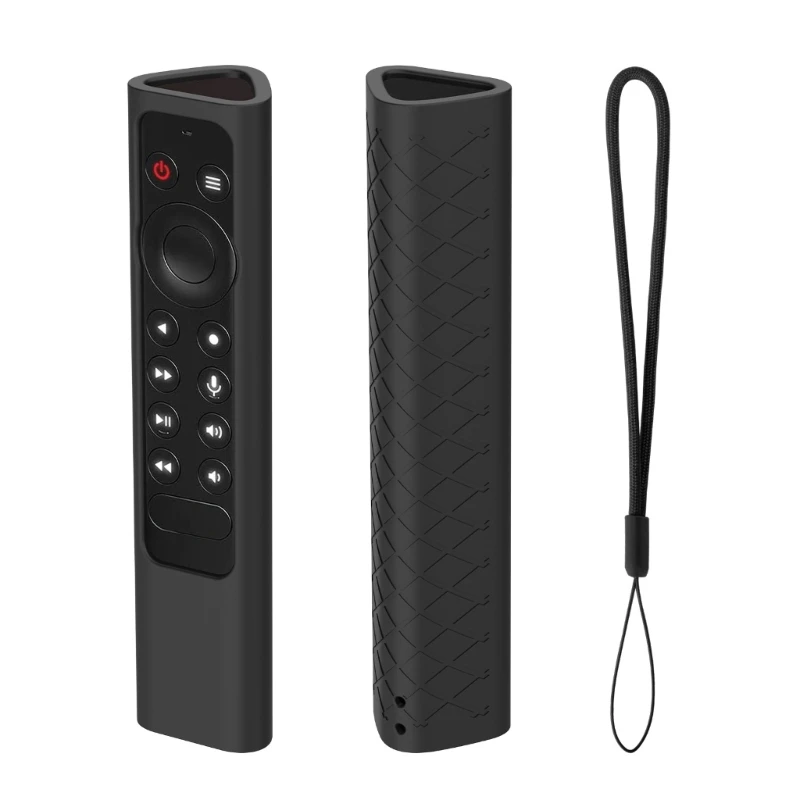 Capa traseira lavável para controle remoto, capa traseira lavável para controle nvidia shield tv pro, acessório de proteção completa
