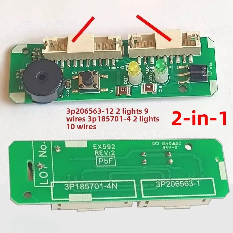 مناسبة لمكيف الهواء دايكن استشعار درجة الحرارة التحكم عن بعد استقبال زر المجلس 3P206563-1 3P185701-4-1P