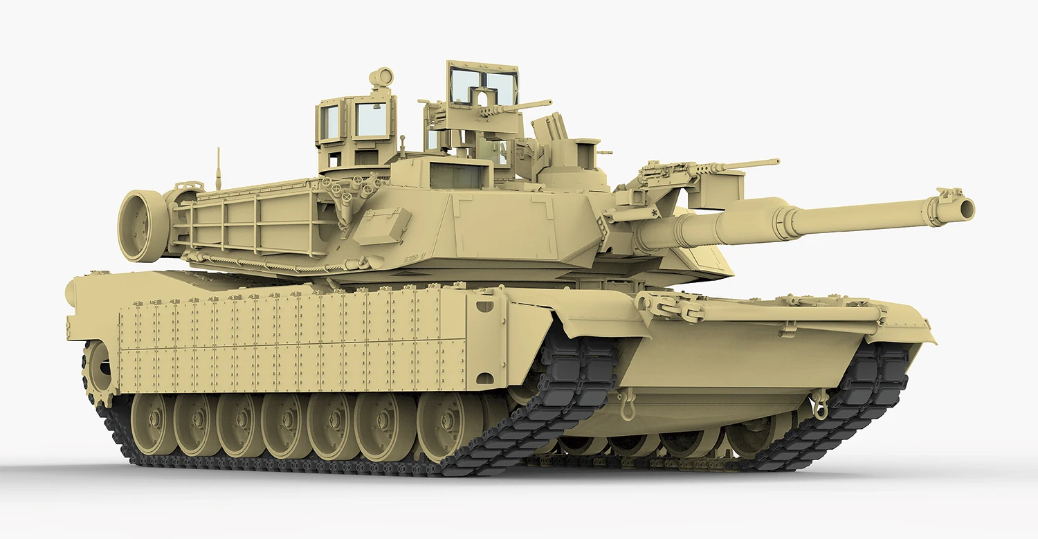 w/Fully Interior[Rye Field Model] Ryefield Model RFM RM-5026 1/35 U.S.MBT M1A2 SEP ABRAMS TUSK I / TUSK II 2in1