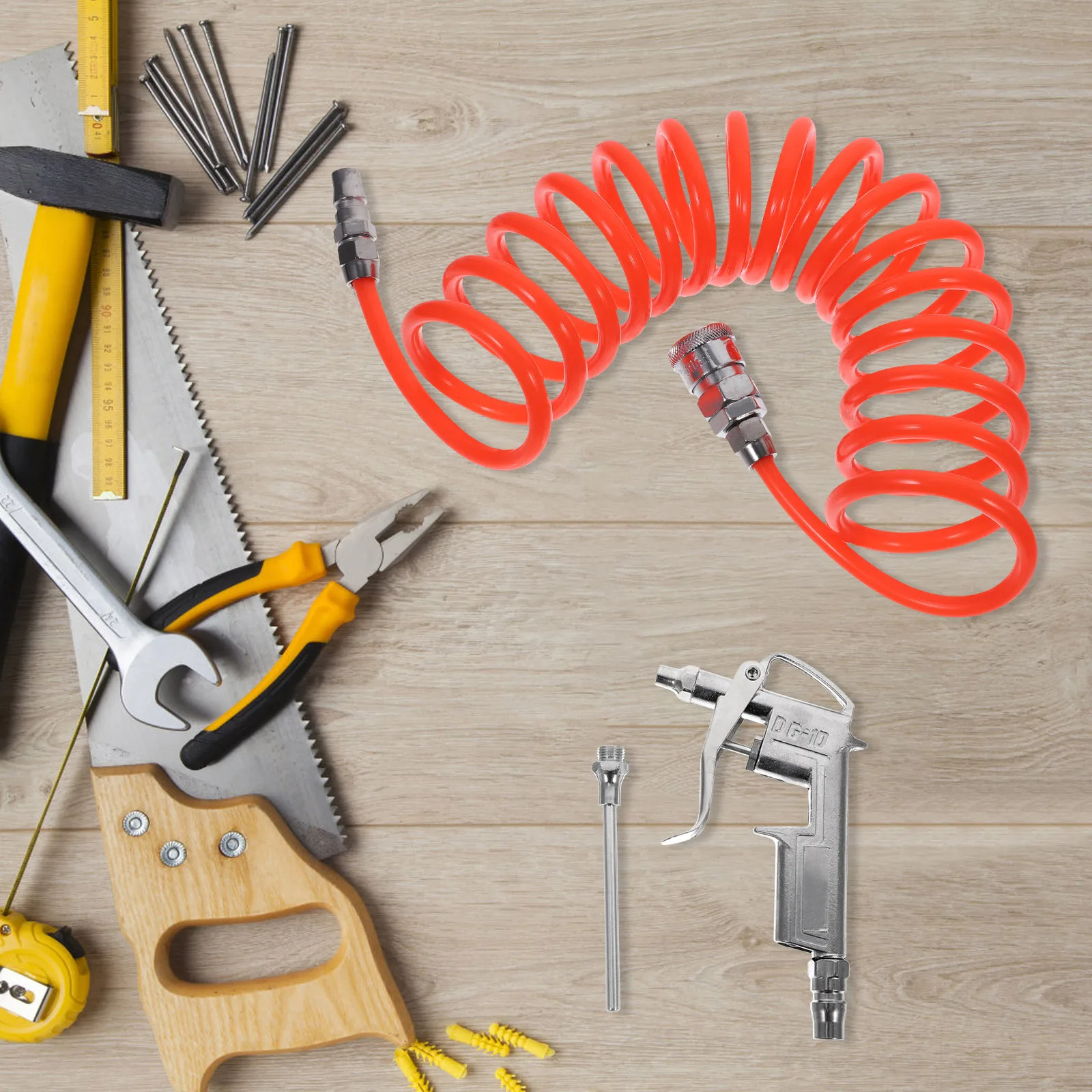 

High Blower Tool Professional Car Maintenance Dust Removal Pneumatic Aluminum Alloy Long Trigger Easy Operate Multiple