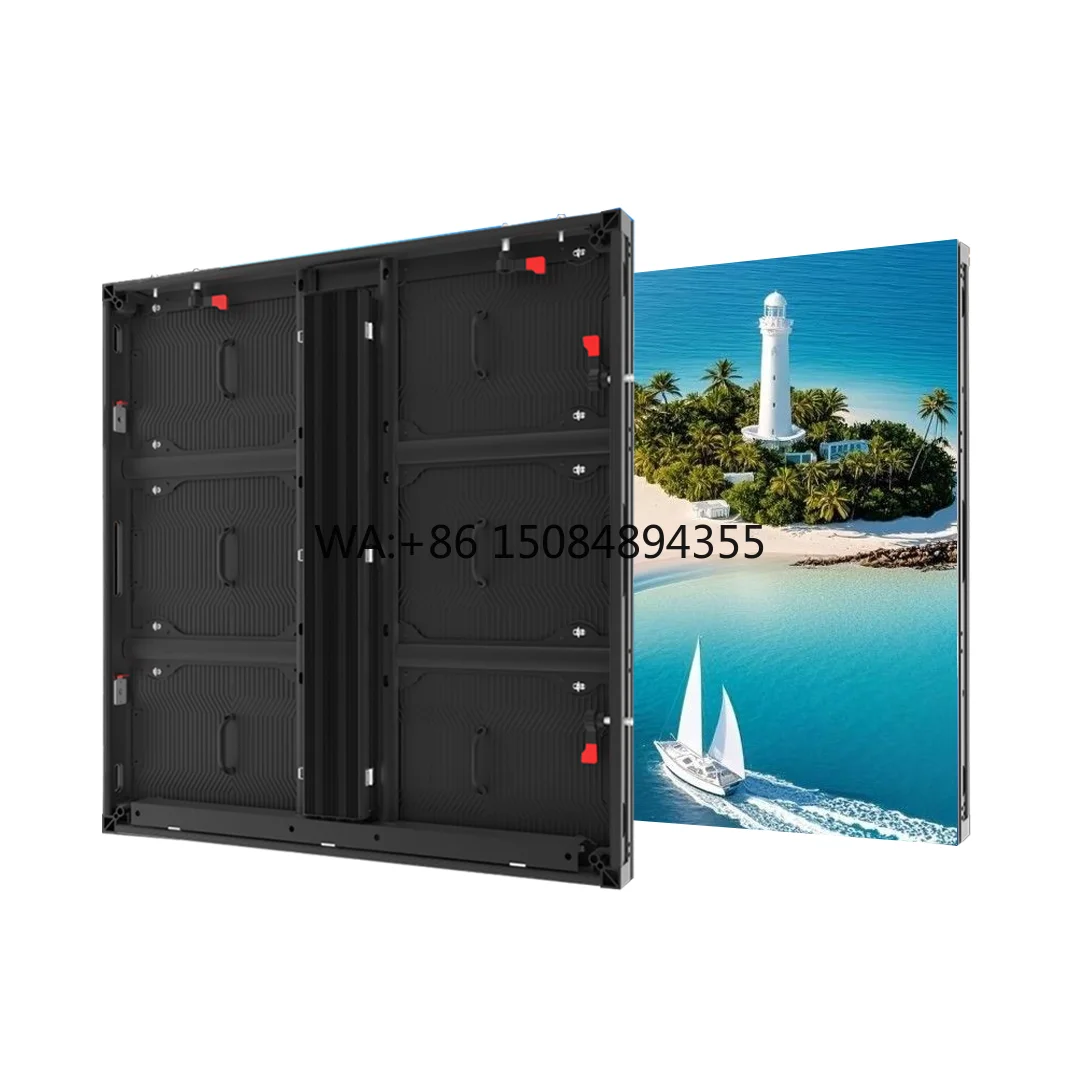 

Outdoor P10 LED Display Aluminum Profile Cabinet, Energy-Saving Design, High Brightness, Weatherproof for Advertising