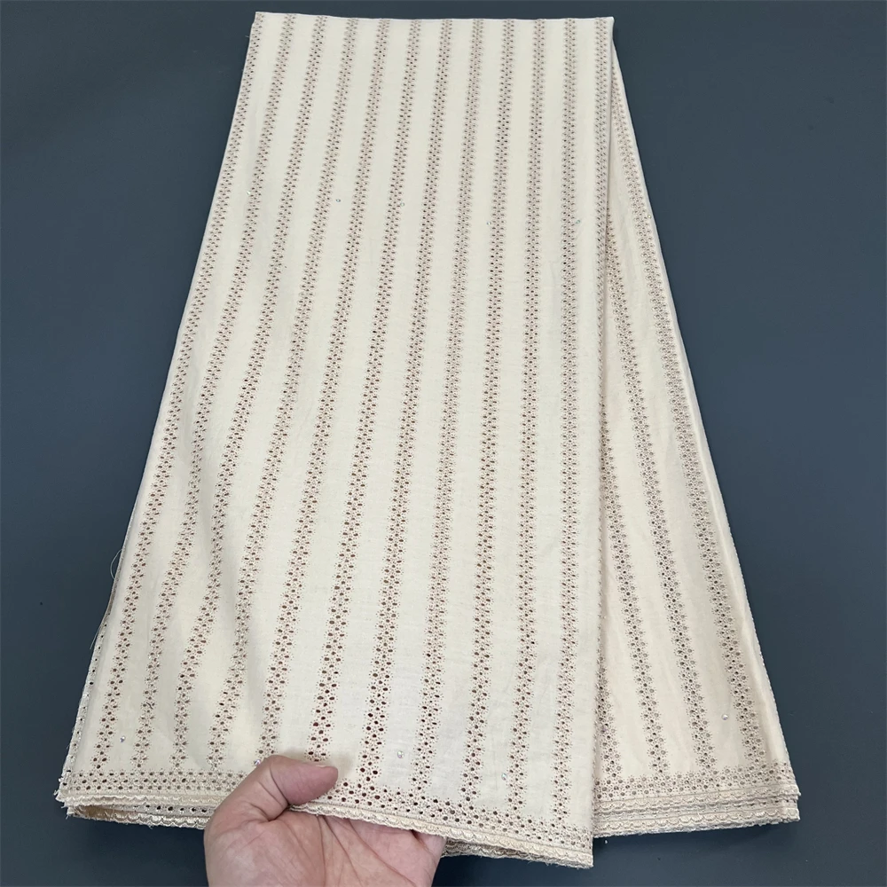 African Cotton Lace Fabric 2024 High Quality Swiss Voile Lace Fabric In Switzerland Nigerian Voile Lace For Sewi hz1328