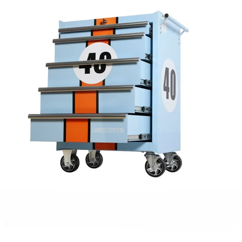 

Workshop Organizer Tool Cabinet Wrench Mechanical Large TrolleyTool Cabinet Professional Carro De Herramientas Packaging