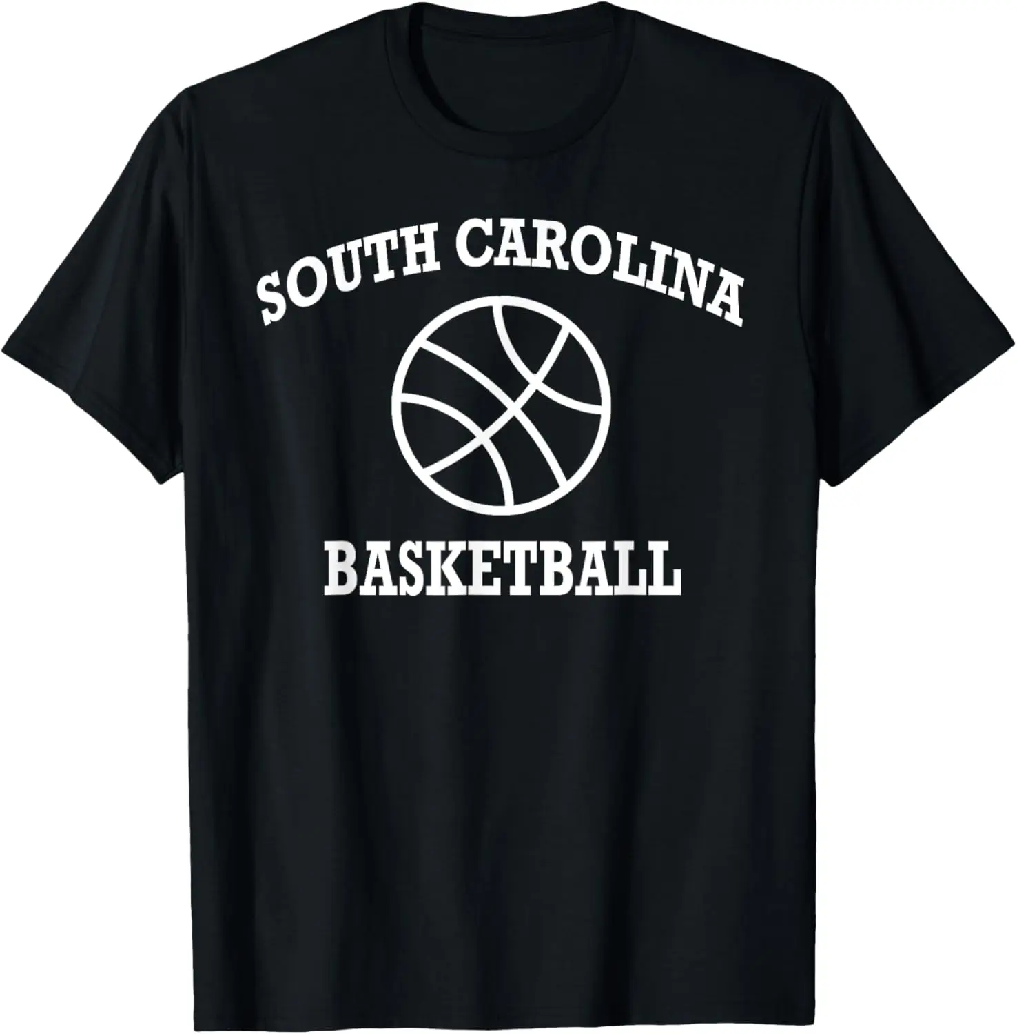 BASKETBALL LOGO SOUTH CAROLINA RETRO DESIGN COLLEGE STATE T-Shirt