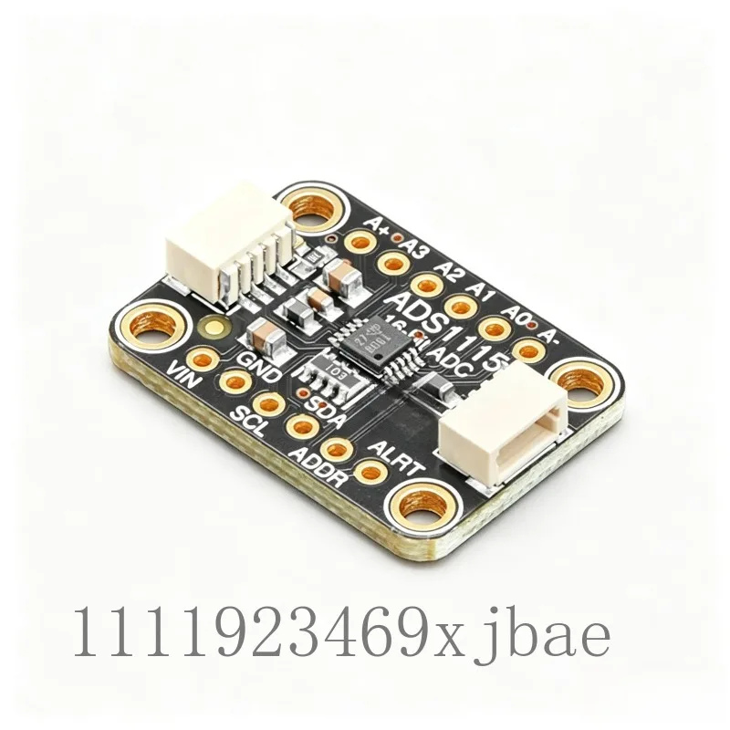 ADS1115 16-Bit ADC Amplifier Module, 4 Channels Programmable Gain Qwiic I2C Analog Acquisition Board