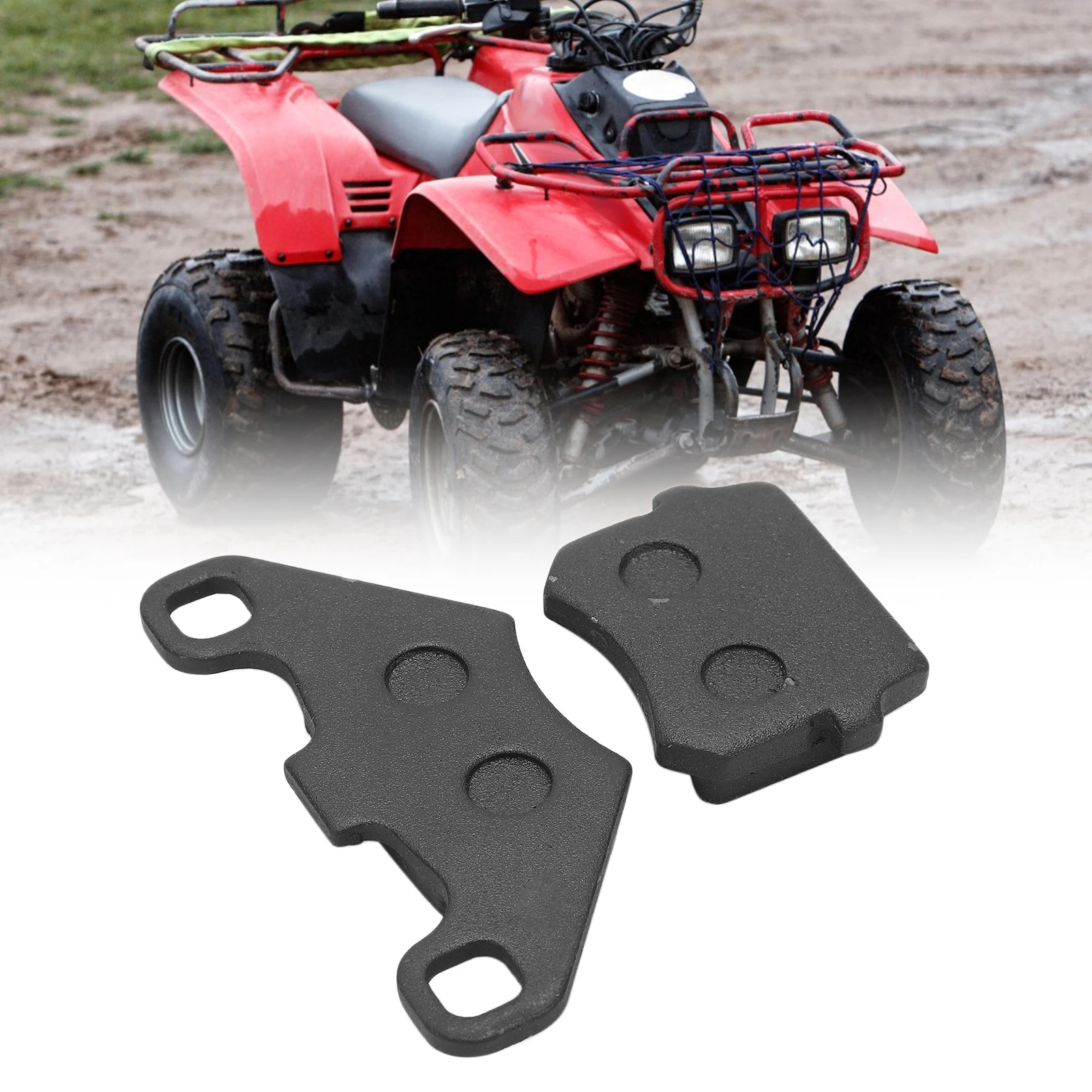 Motorcycle Rear Brake Pad Replacement for 50cc 70cc 90cc 110cc 125cc 150c 200cc 250cc ATV Rear Friction Pad Motorcycle Stop Pad