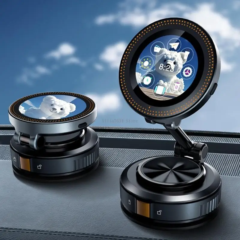  Variable Car Phone Stand With Three Point Locking System And Wide Device Fit
