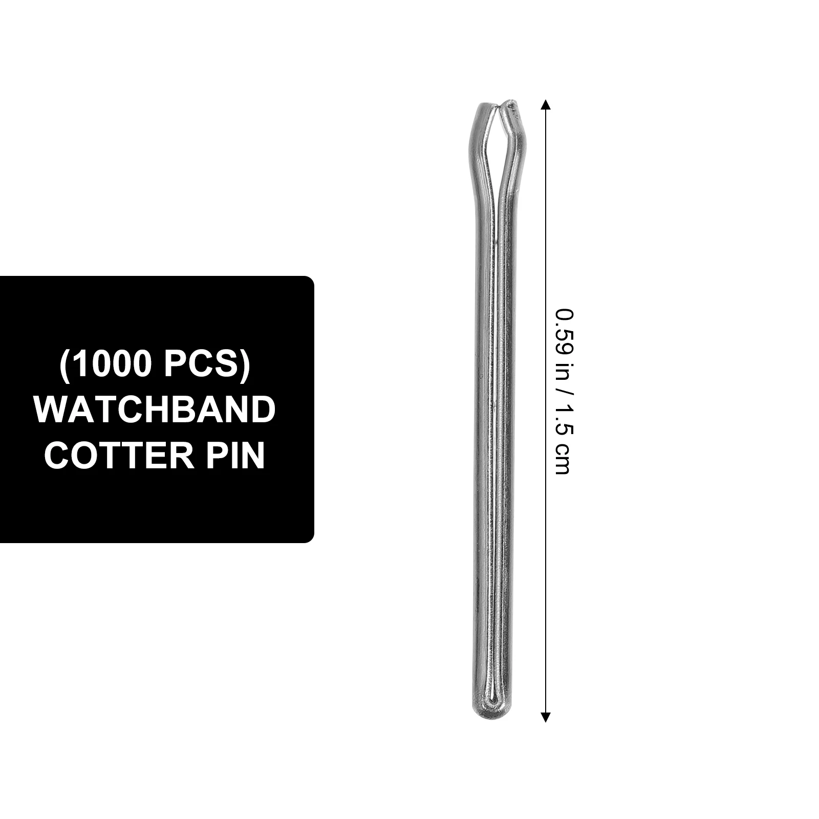 

1000pcs Watch Repair Tools Stainless Steel Band Link Cotter Pins Assortment Bands Watchband Adjustment Removal Strap