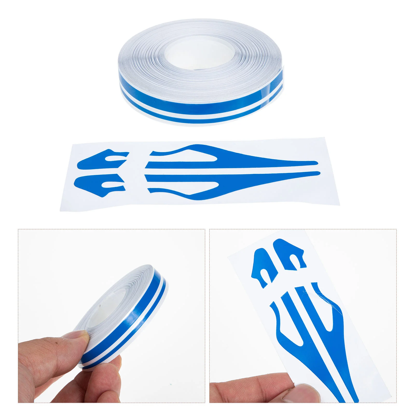 Glue Tape Car Decoration Stickers Pin Stripe for Pinstripe Universal Blue Decal