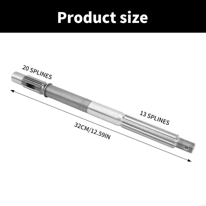 Arbre d'hélice marin remplacement, résistant à l'usure, 31BC, 63D-45611-00