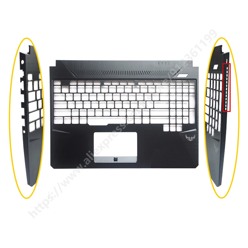 Pokrywa Zamienna Do ASUS TUF Gaming FX86 FX505 FX86F/S FX95 FX505G Laptop LCD Tylna Pokrywa Ramka Przednia Zawiasy Klawiatura — zdjęcie produktu 5