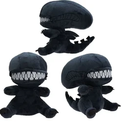 Alien Xenomorph Shaped Zipper Mouth Plush Doll Kawaii Plush Pillows Stuffed Toys Cartoon Decor Trendy Toy Birthday Present