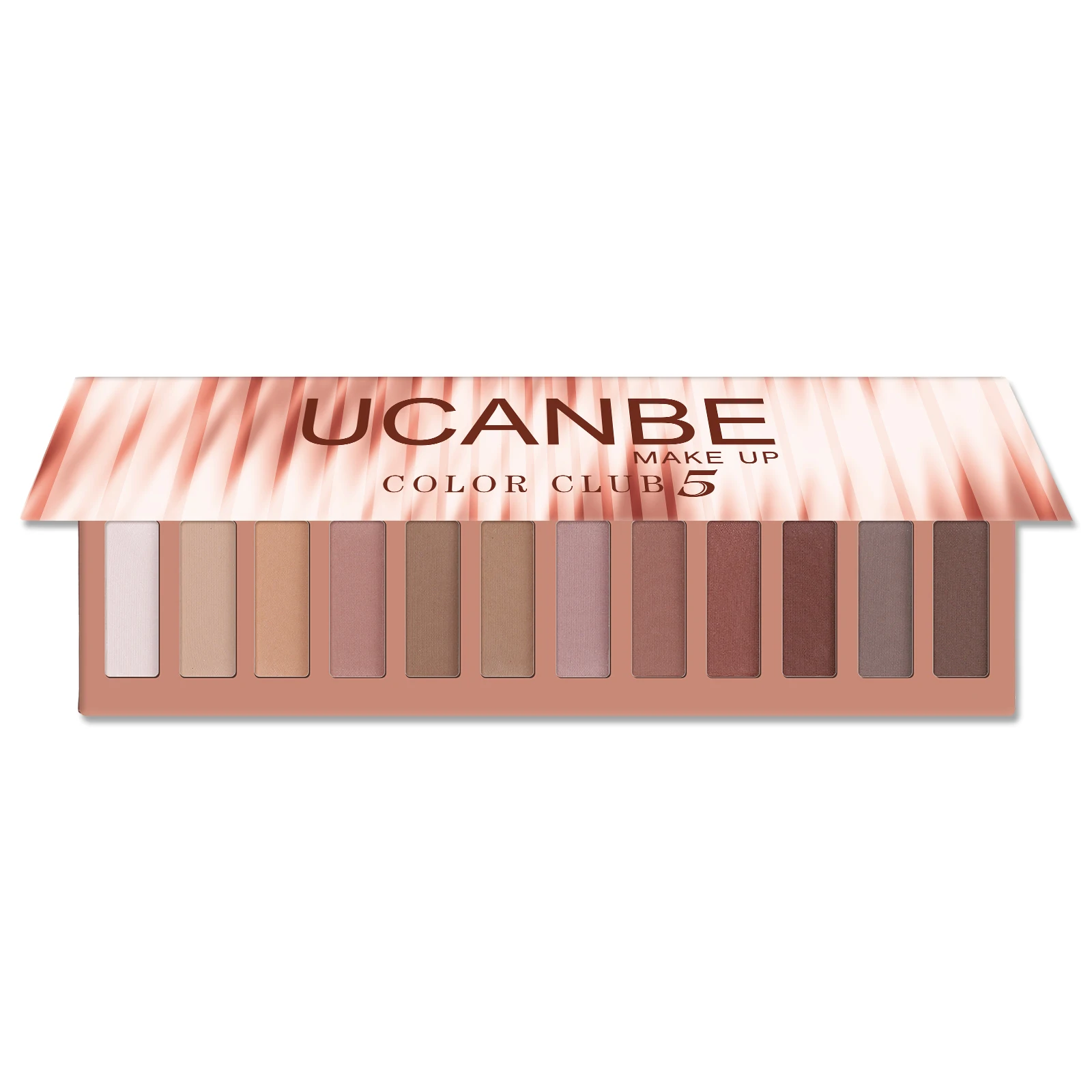 UCANBE 12 Color Eyeshadow Makeup Palette, Naked Nude Eye Shadow, Neutral Matte Shimmer Make Up Pallet - 05