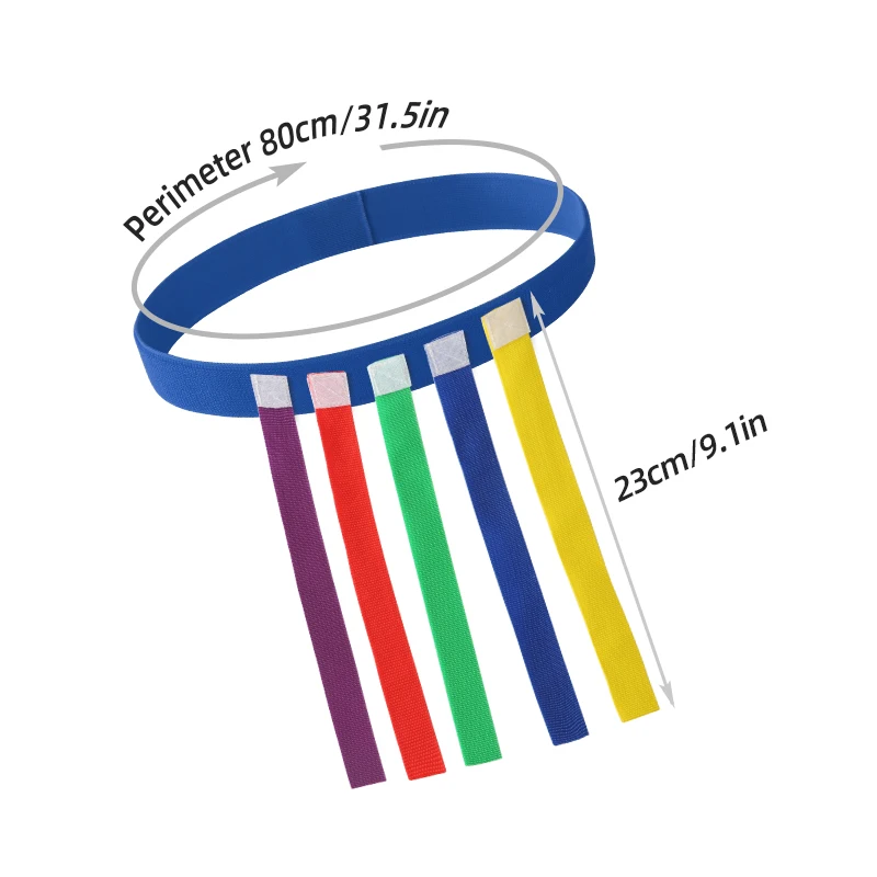 Kids Outdoor Funny Game Catching Tail Belt Training Equipment Sport Toy Kindergarten Adult Teamwork Play Boys Girls