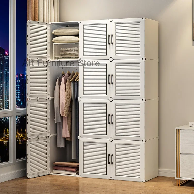 Cabinet Modular Closet Baby Storage Chest Bedroom Cupboard Closet Organizer Wardrobe Plastic Guarda Roupa Home Furniture