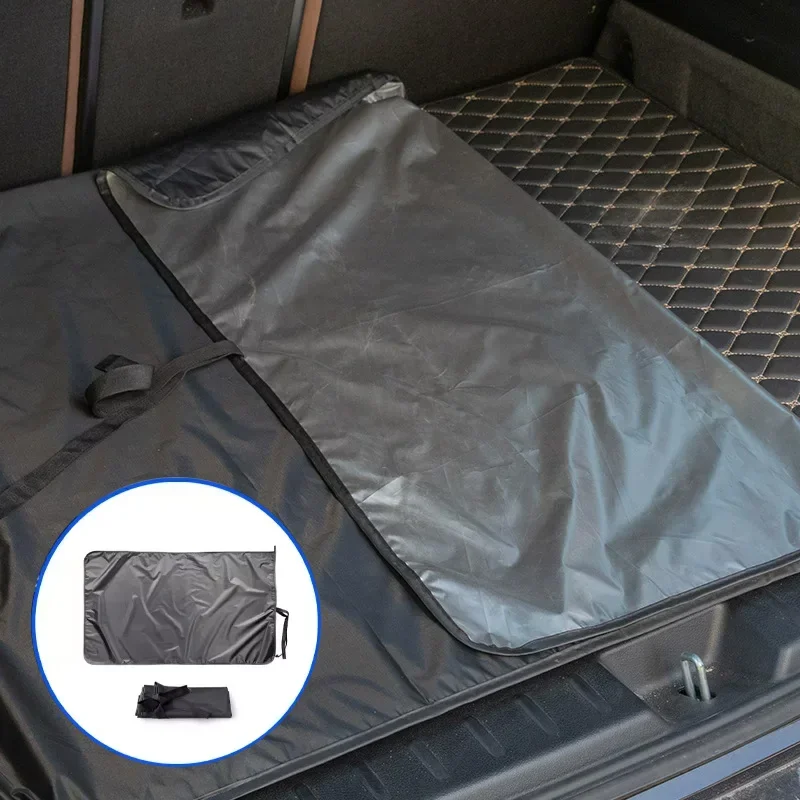 Tapete anti-sujeira para porta-malas para transporte de carga traseira de carro, SUV off-road, animal de estimação universal montado em carro, tapete à prova d'água à prova de sujeira