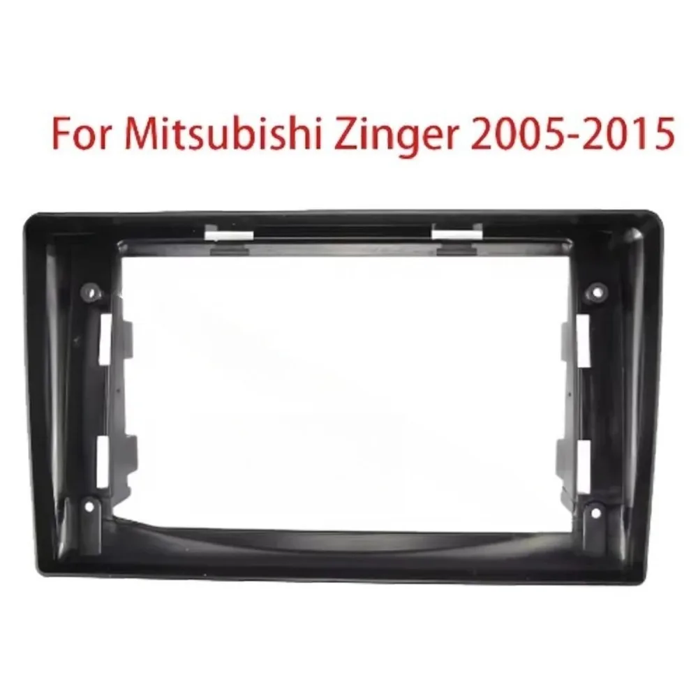 

For 2005-2015 Mitsubishi Zinger 9''Car Radio Fascia Kit Modern Dash Panel Frame Durable Plastic Interior Parts Without Battery