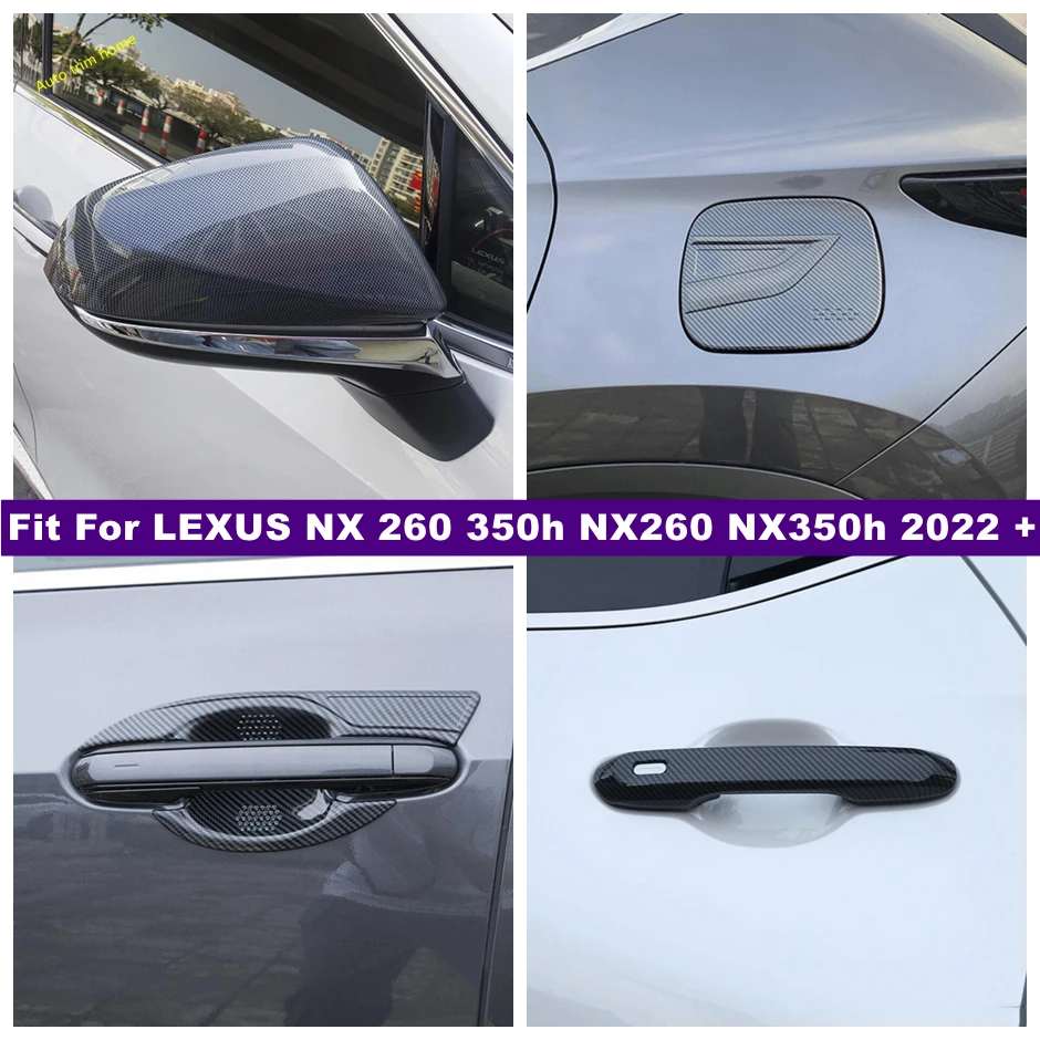 

Outside Door Handle Bowl Rearview Mirror Protector Oil Gas Tank Cap Cover Trim For LEXUS NX 260 350h NX260 NX350h 2022 2023 2024