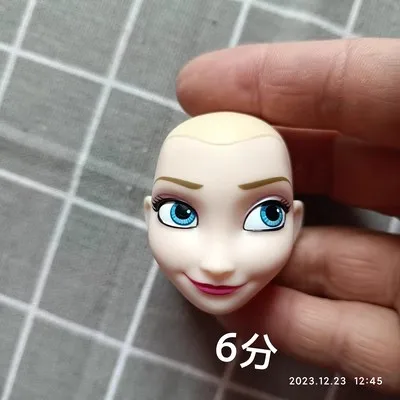 2 new brand nude head without hair Accessorries on sale Original dolls collection drop shipping make up practice dongcheng